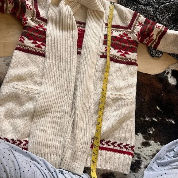 MARINE LAYER Brooklyn Printed Shawl Collar Cardigan Size XS - Picture 8 of 8